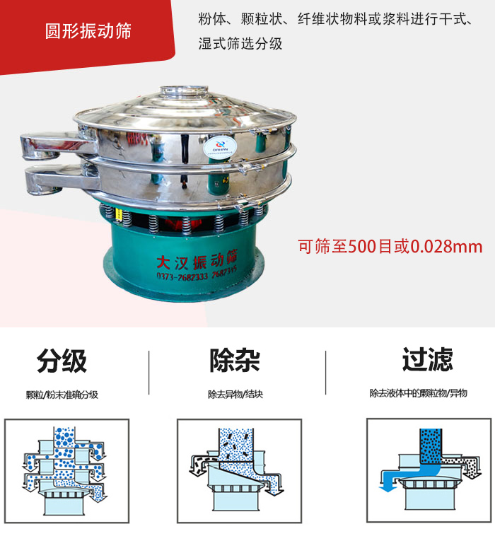 整体为圆形，处理量大,无清理死角