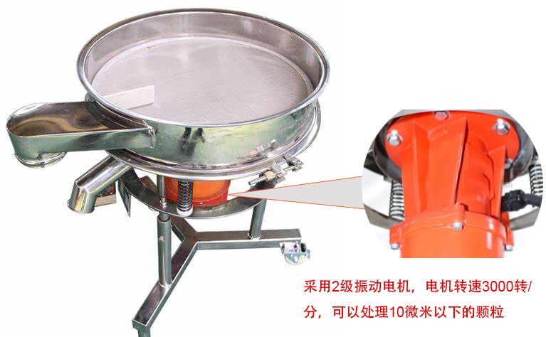 高频筛特点：框体加高可防止浆液往外飞溅；加挡料板可加快排料，提高筛分效率