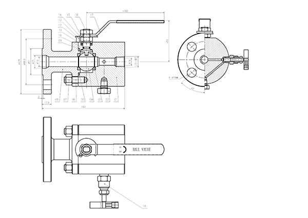 SBB單堵單排放球閥 SBB單堵單排放球閥